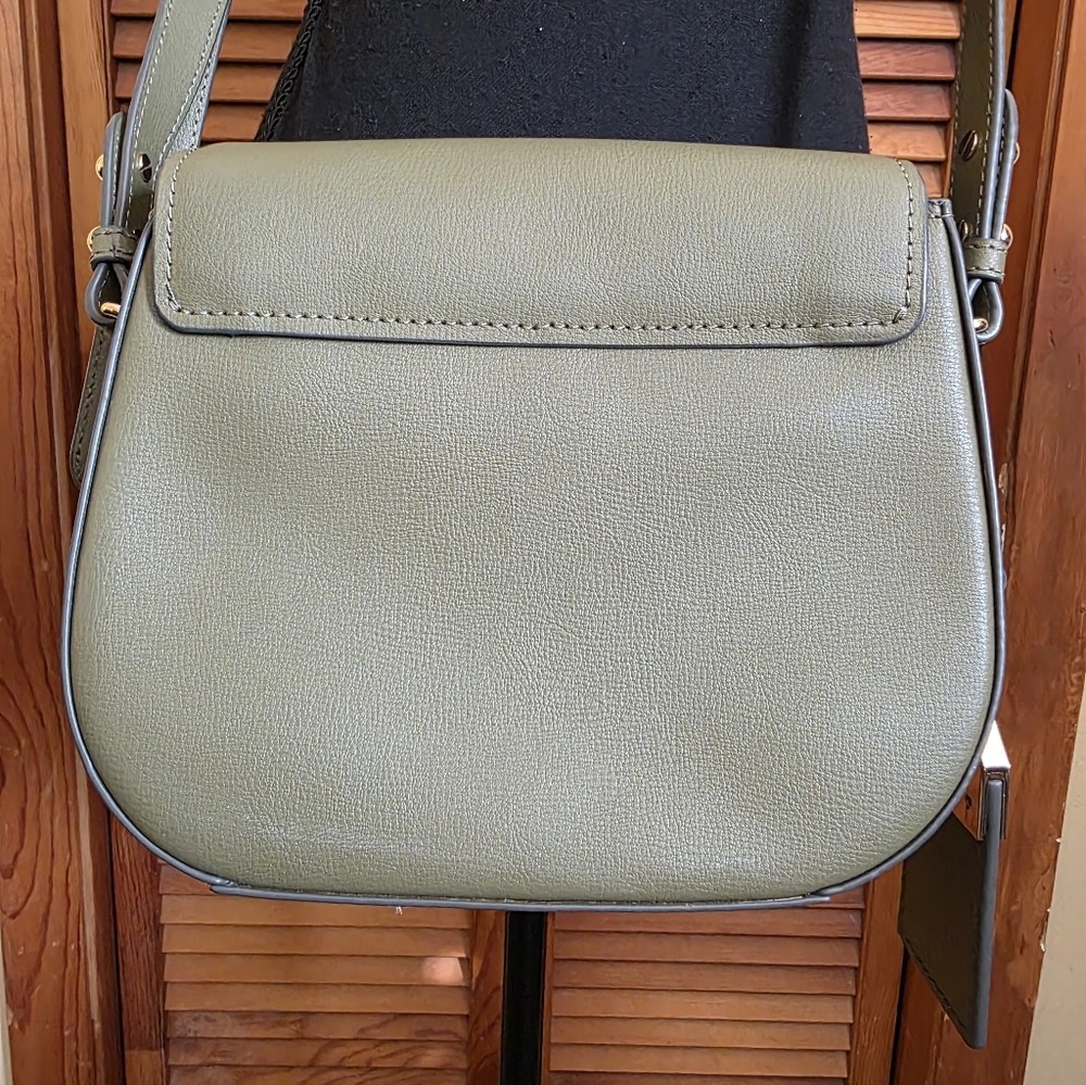GC Marc Jacobs New York Mini Rider Olive Crossbody Bag - Picture 5 of 16